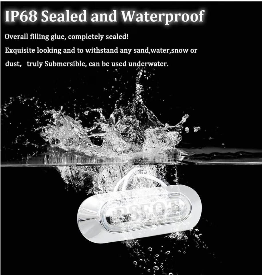 PSEQ LED Boat Utility Lights