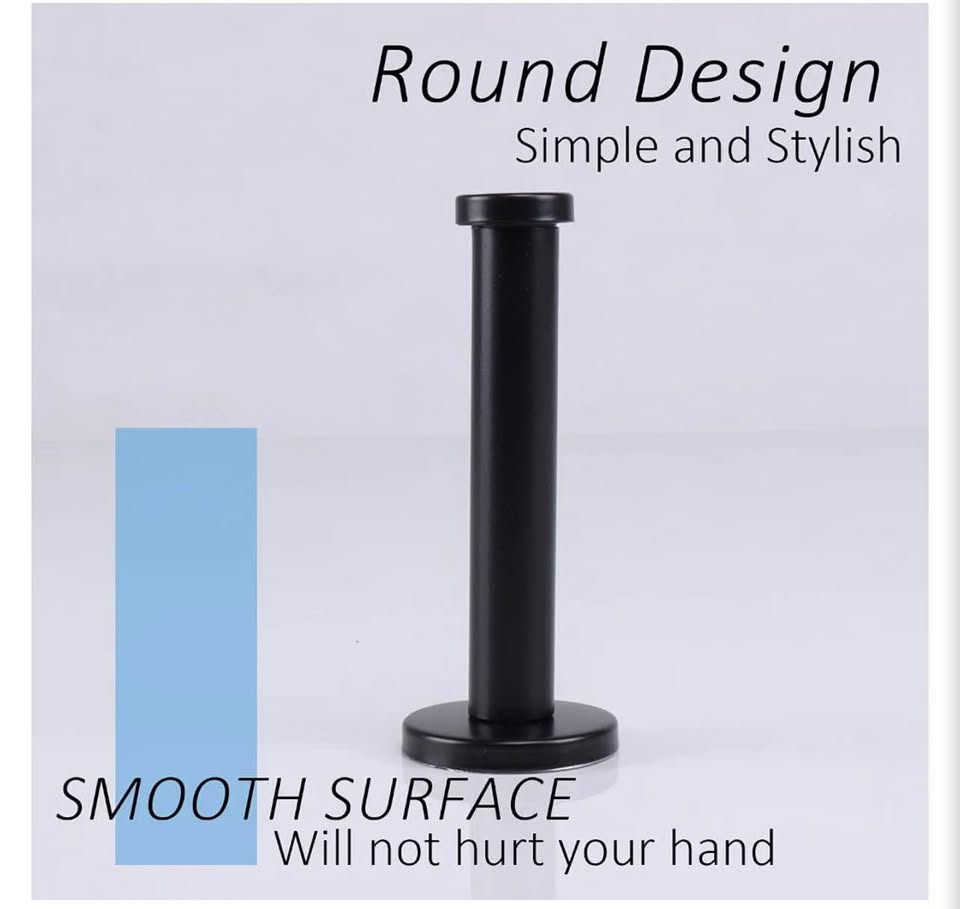 6-Pack Matte Black 304 Stainless Steel Wall Mounted Hooks