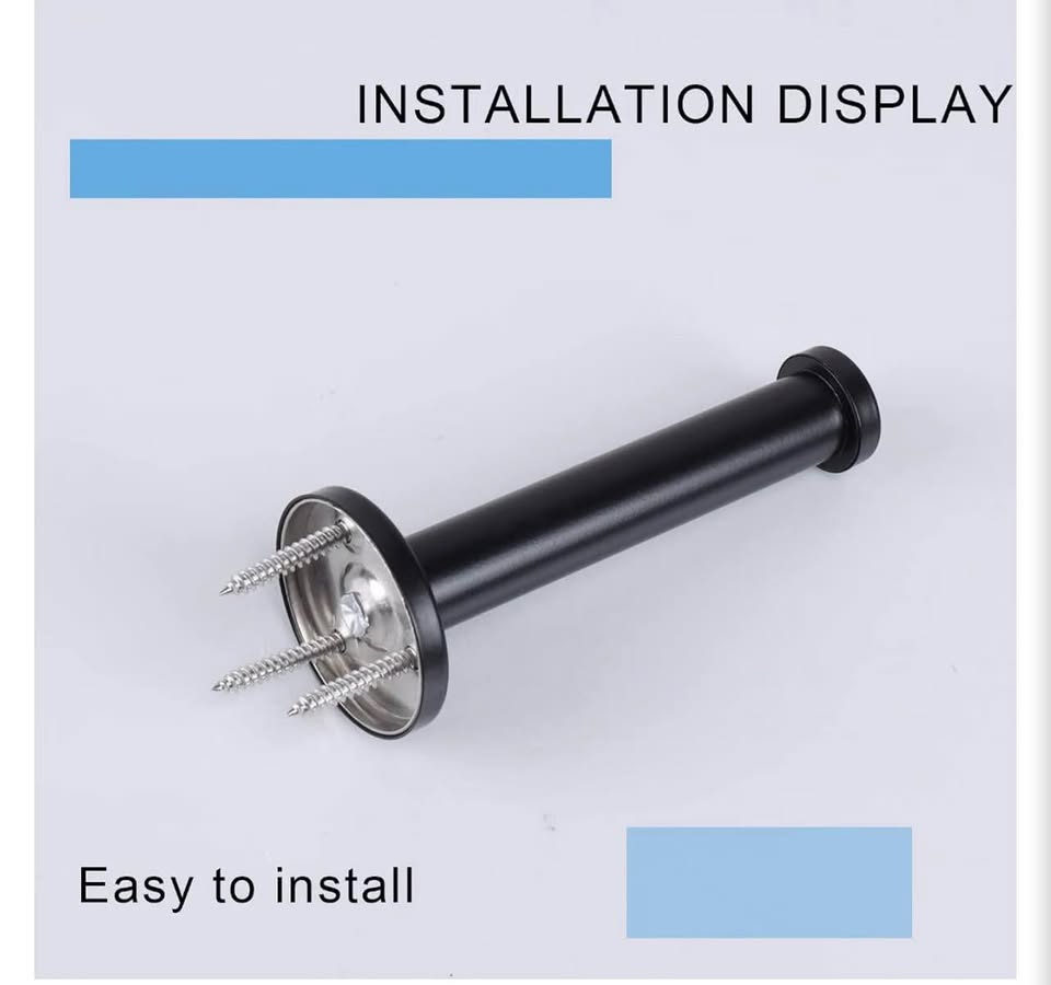 6-Pack Matte Black 304 Stainless Steel Wall Mounted Hooks