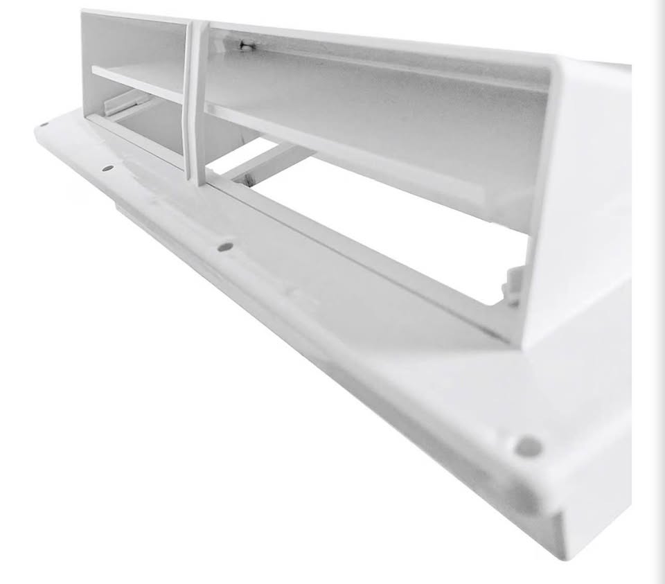 Camp'N RV Exhaust Vent Cover (White) - Perfect RV Stove Vent Cover Replacement f