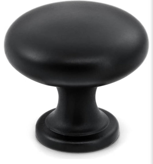 25 pack Matte Black Cabinet Knobs