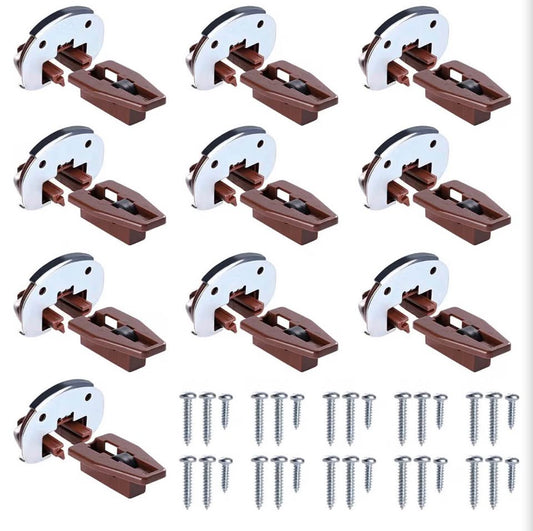 10 Sets for Kenlin Rite-Trak II Drawer Slides Replacement-Rite Track 2 Drawer Re
