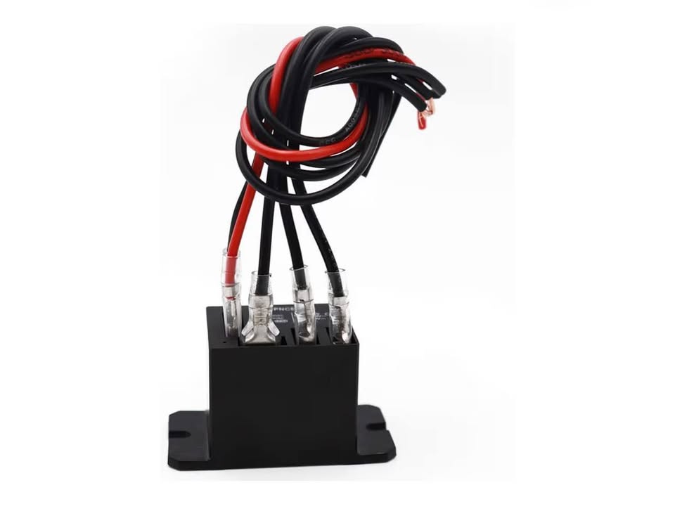 Tnisesm 2PCS Sealed Power Relay SPDT AC120V Coil, 20 Amp 120 VAC with Flange Mou