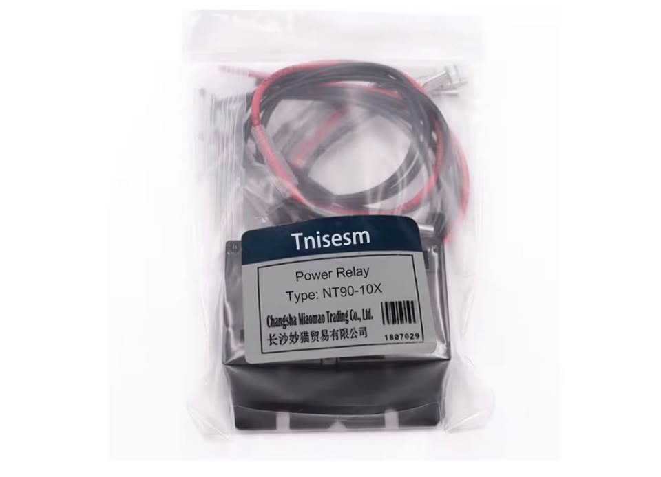 Tnisesm 2PCS Sealed Power Relay SPDT AC120V Coil, 20 Amp 120 VAC with Flange Mou