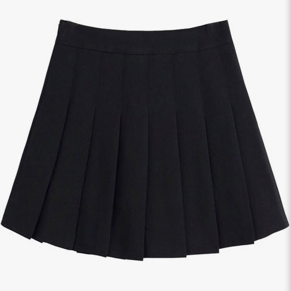 Women's High Waist A-Line Pleated Mini Skirt Short Tennis Skirt