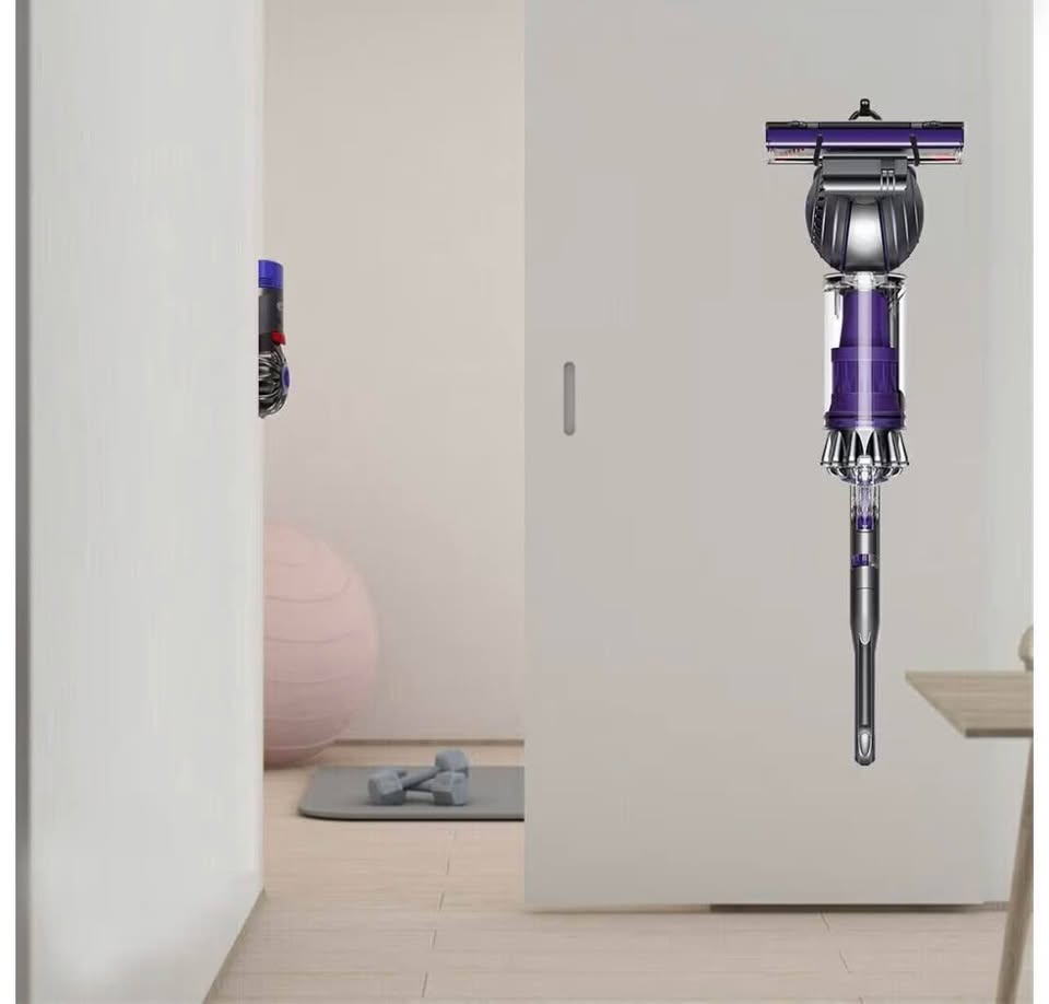 2 Pack Vacuum Hose and Head Holder - Wall Mount Stand Storage Rack for Canister 