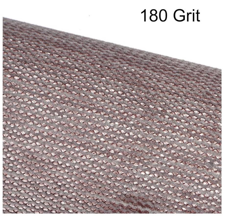 15pcs Mesh Sanding Discs 9 Inch Hook and Loop Sanding Net 180 Grits Dust Free Ab