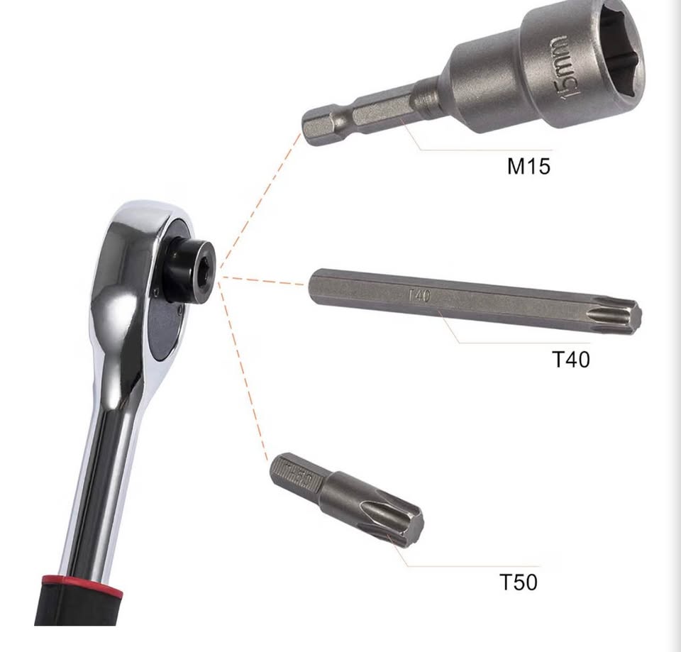 E-cowlboy Hard Top and Door Removal Torx Set Tool Kit for 2007-2024 Jeep Wrangle