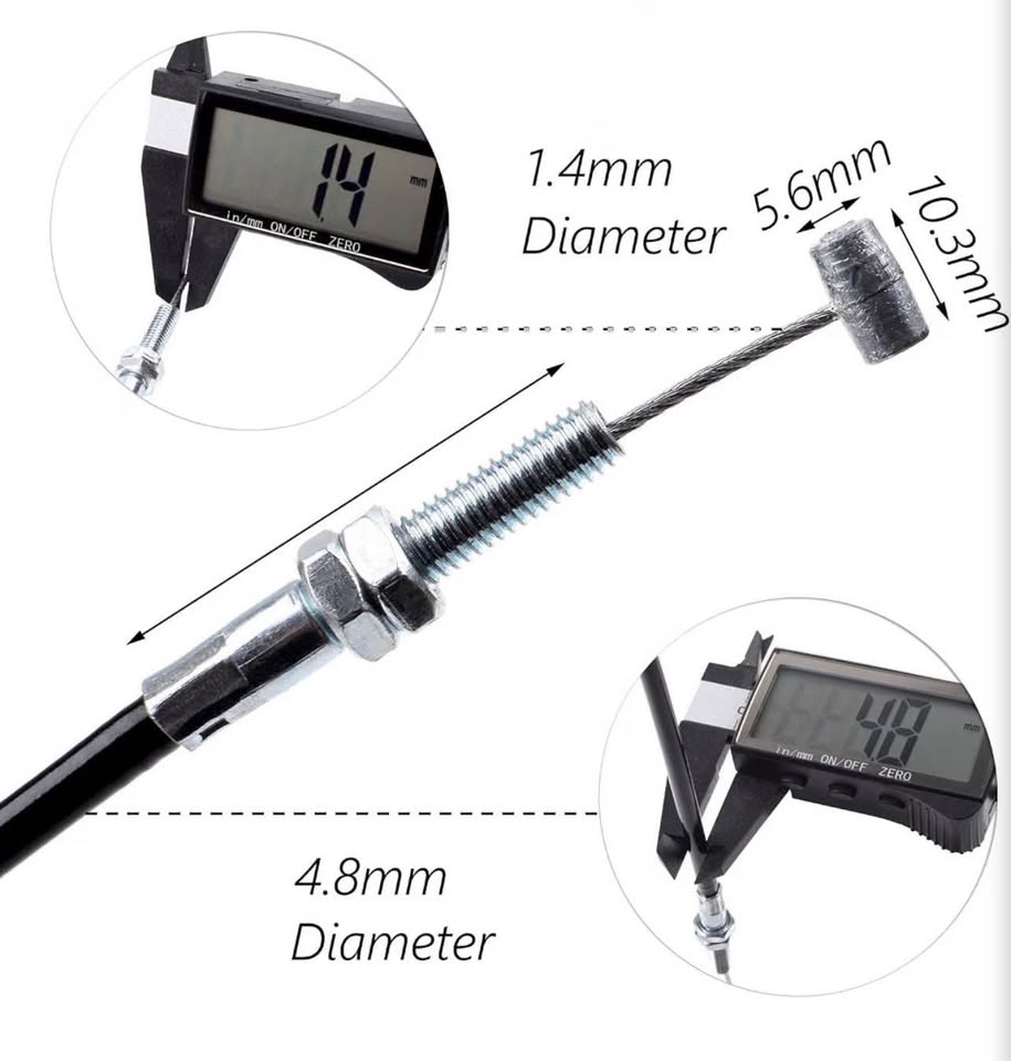 Universal Go Kart 75" Throttle Cable