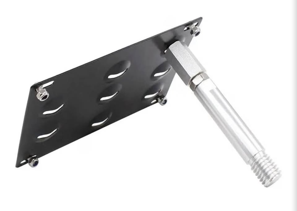 No-Drill Tow Hook License Plate Relocator for Mercedes-Benz CLA C117 W204 W205 W