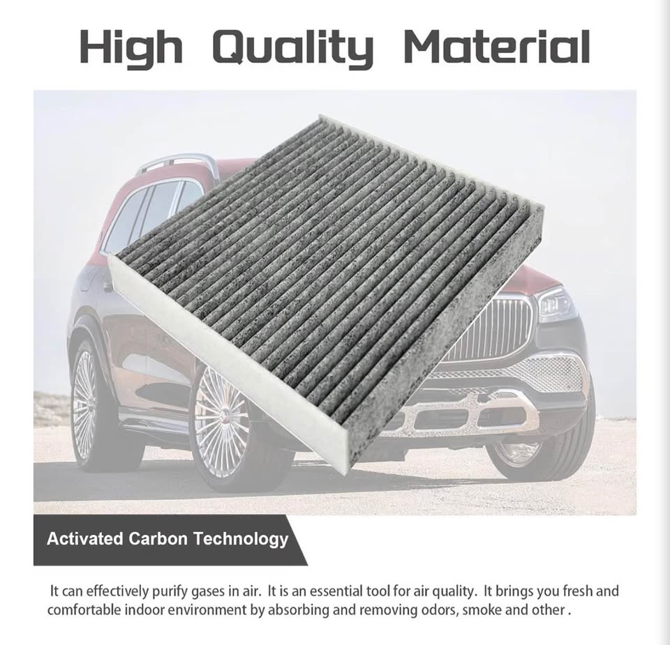 Activated Carbon Car Cabin Air Conditioning Filter