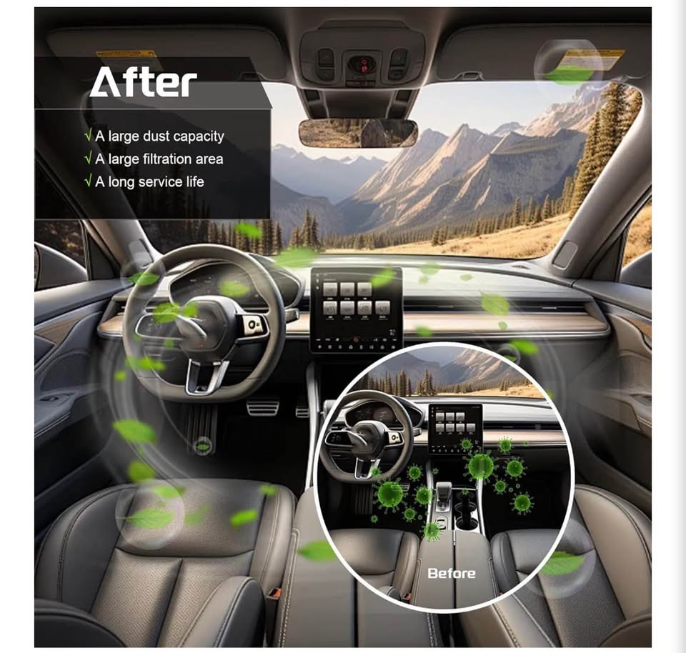 Activated Carbon Car Cabin Air Conditioning Filter