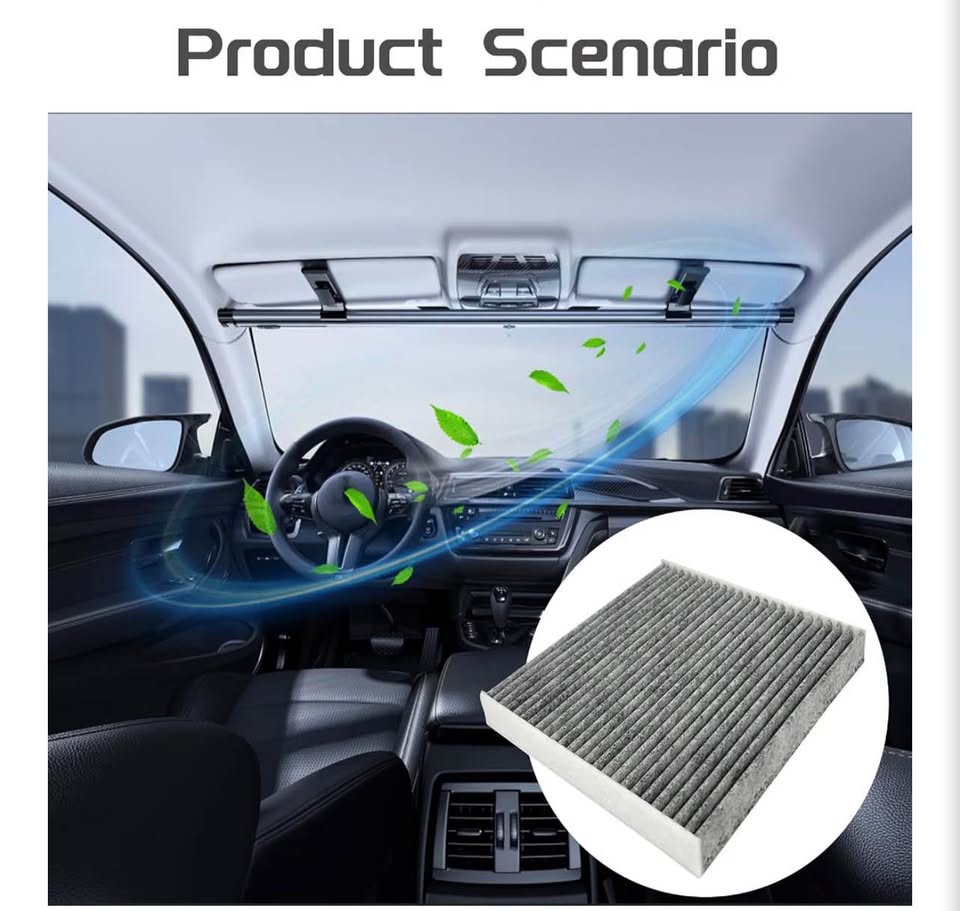 Activated Carbon Car Cabin Air Conditioning Filter