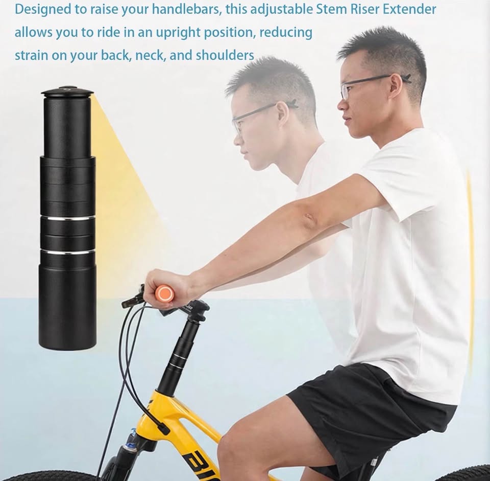 180mm Bicycle bike fork Stem Extender