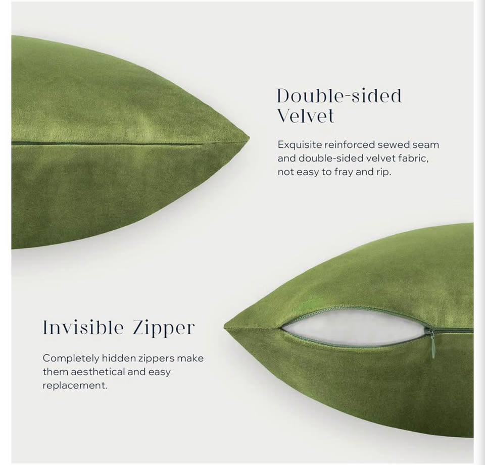 Phantoscope Velvet Pillow Covers