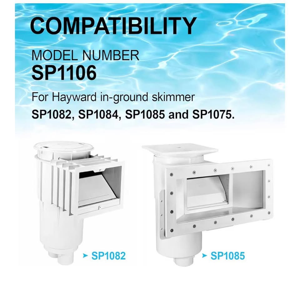 3MIRRORS SP1106 Pool Skimmer Vacuum Plate for Hayward Swimming Pool Skimmer SP10