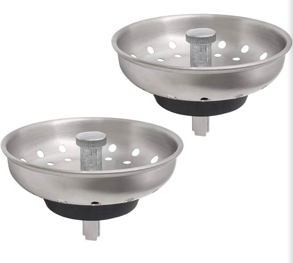 2 PCS Kitchen Sink Drain Strainer