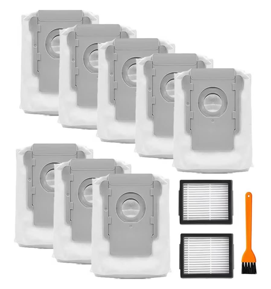Vacuum Dust Bags and HEPA Filters: Compatible with iRobot Roomba i3 i3+ i4 i4+ i