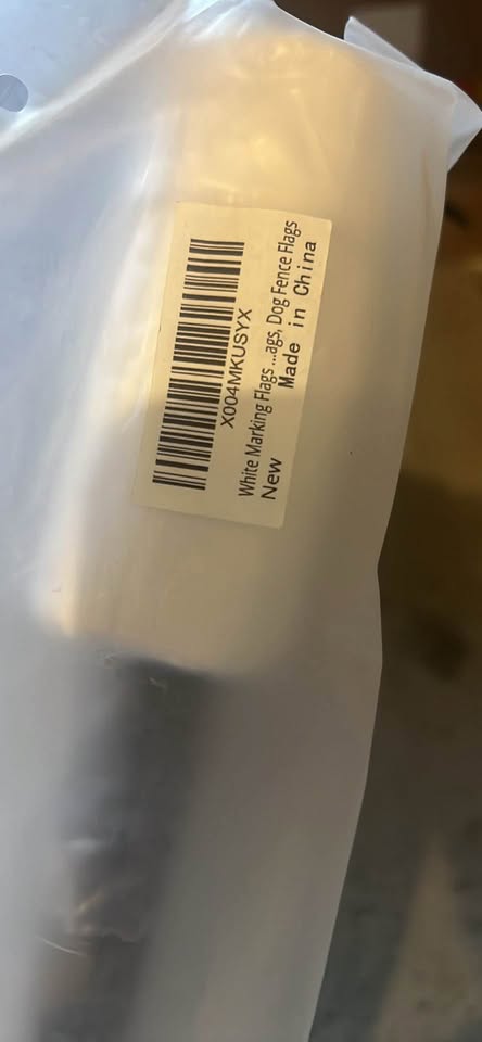 JIZHGRAD White Marking Flags-100packs