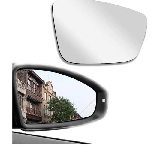 Vrasly Passenger Right Side View Heated Mirror Glass Replacement for 2011 2012 2