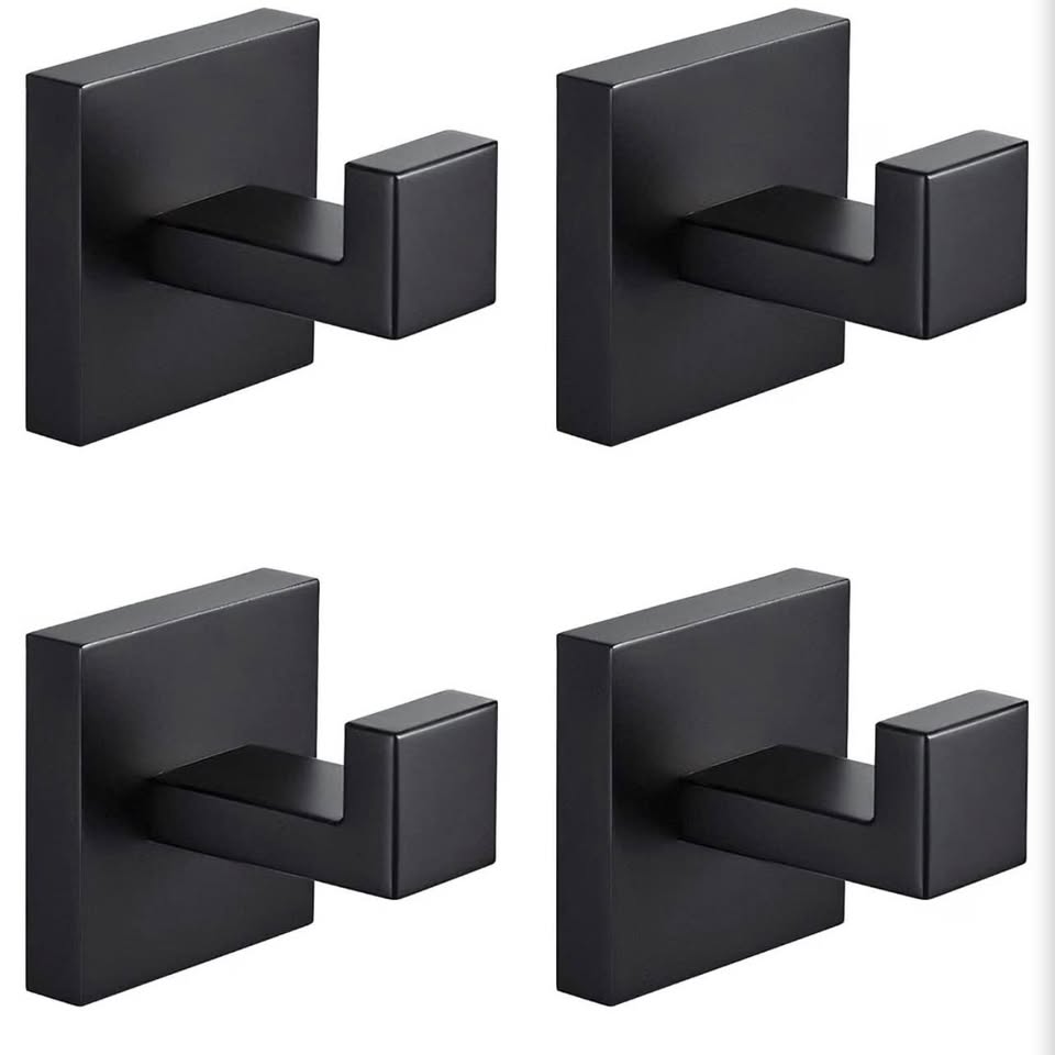 4 Pack Bathroom Towel Hooks