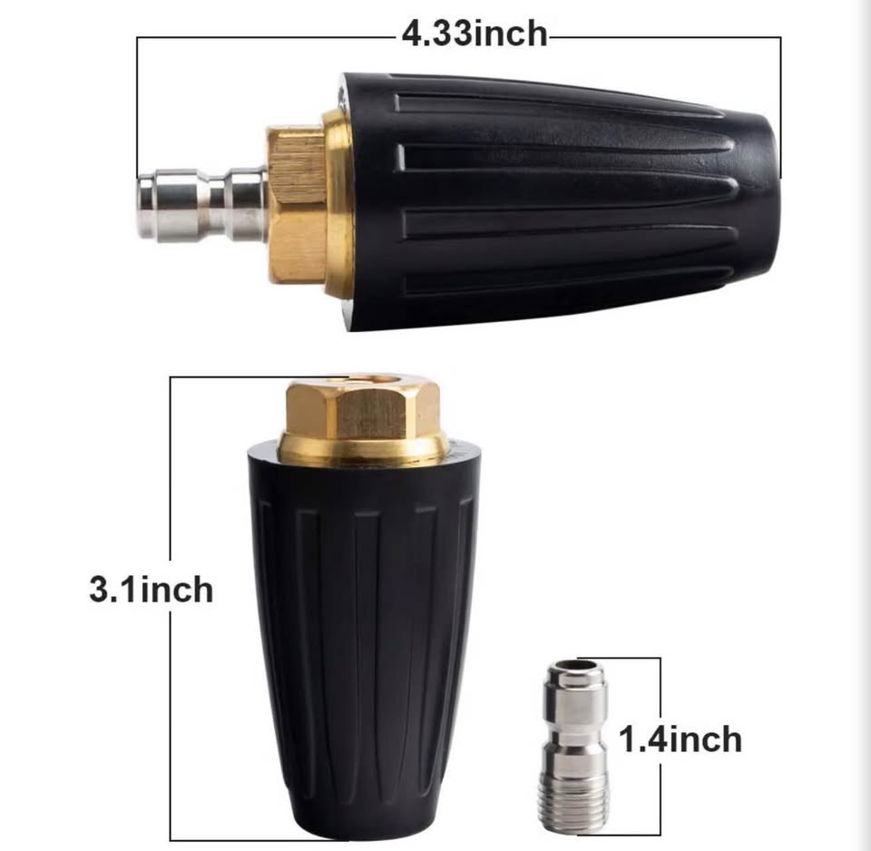 Car Pressure Washer Turbo Nozzle