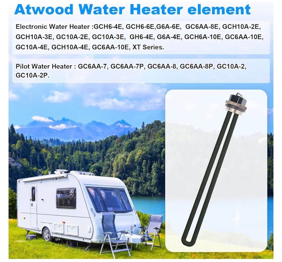 92249 RV Water Heater Element Replacement Atwood RV Water Heater Parts 91160,920