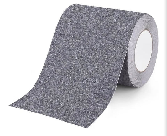 5.9”x 33”Black Anti-Slip Tape Roll - 80 Grit
