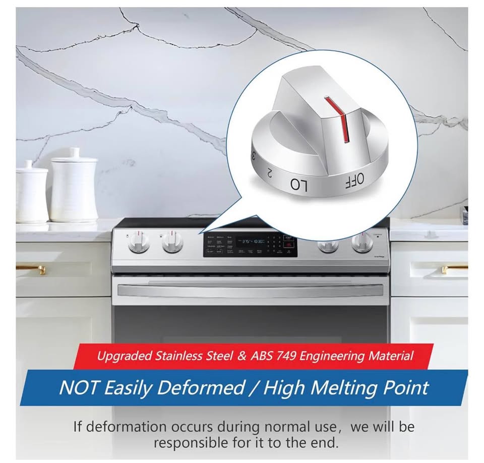 Samsung Electric Stove Knob Replacements DG94-03500V DG94-03500W