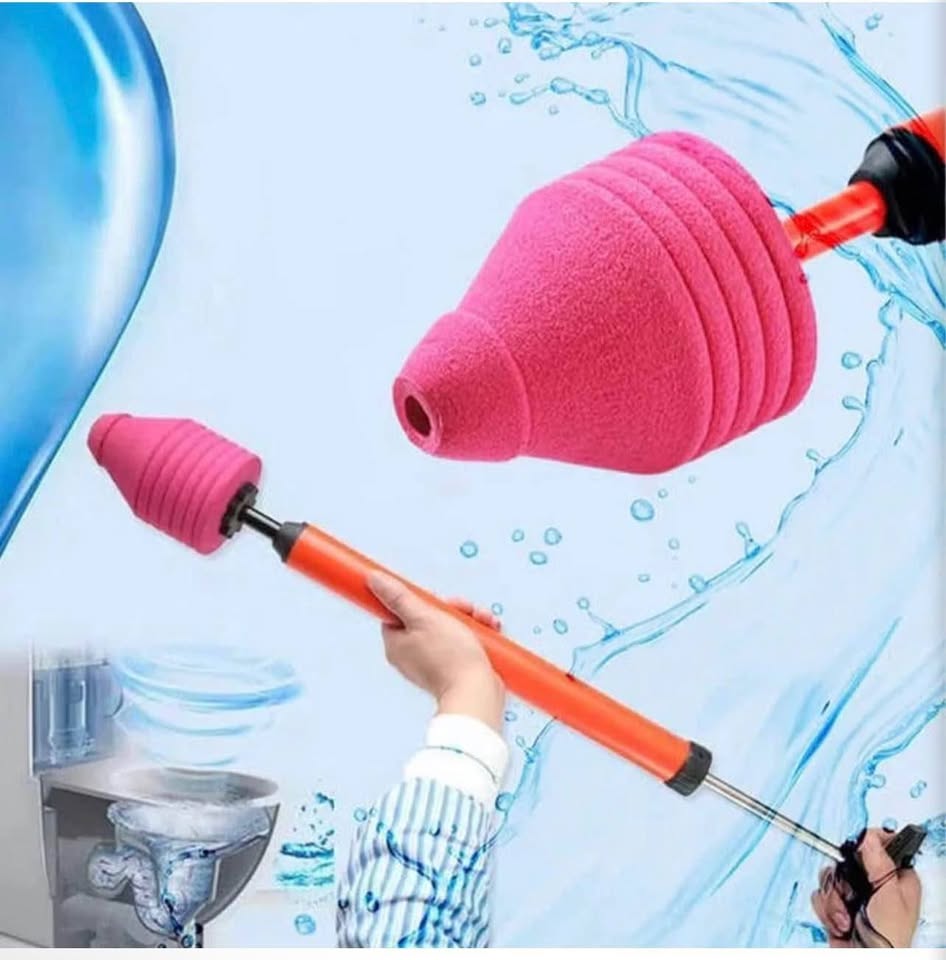 High Pressure Air Power Toilet Plunger