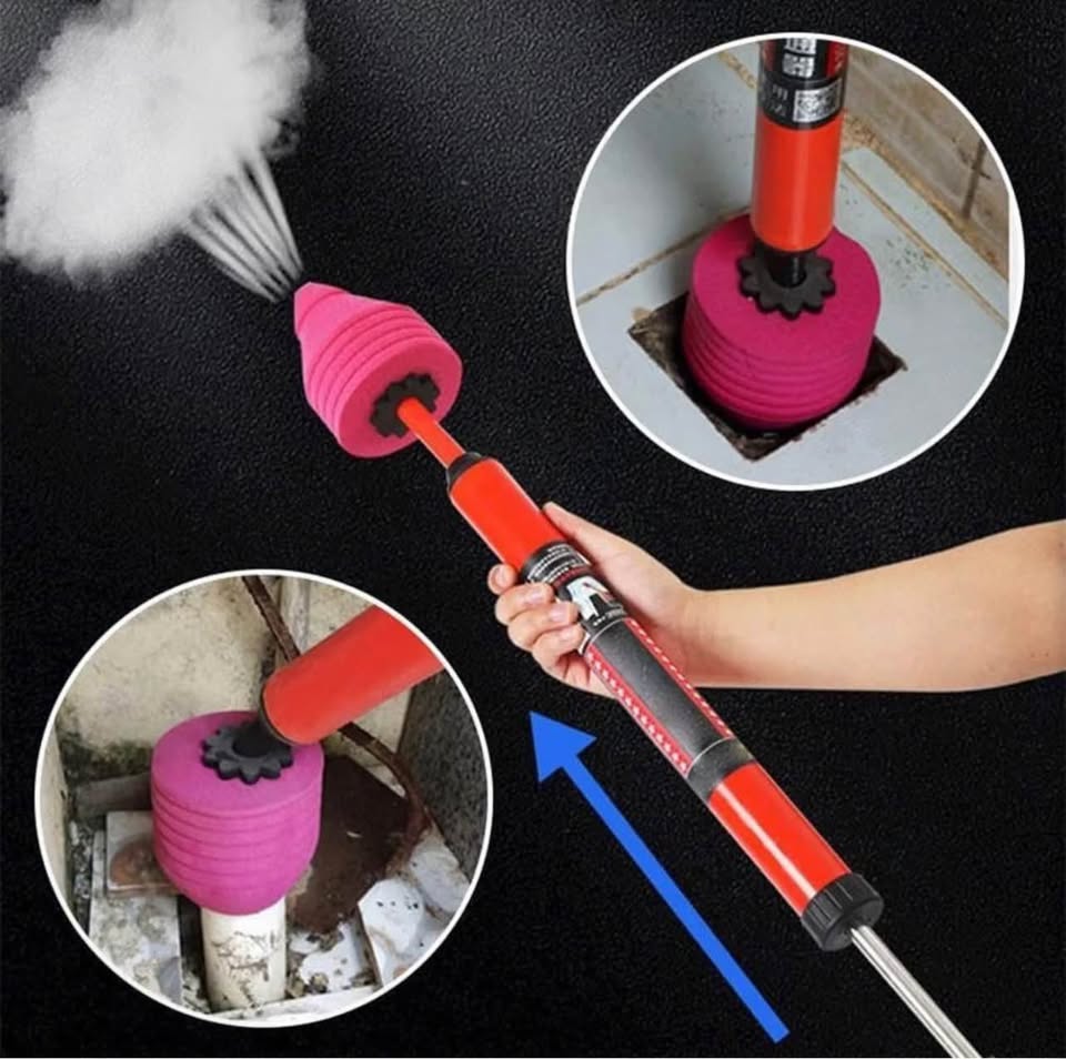 High Pressure Air Power Toilet Plunger