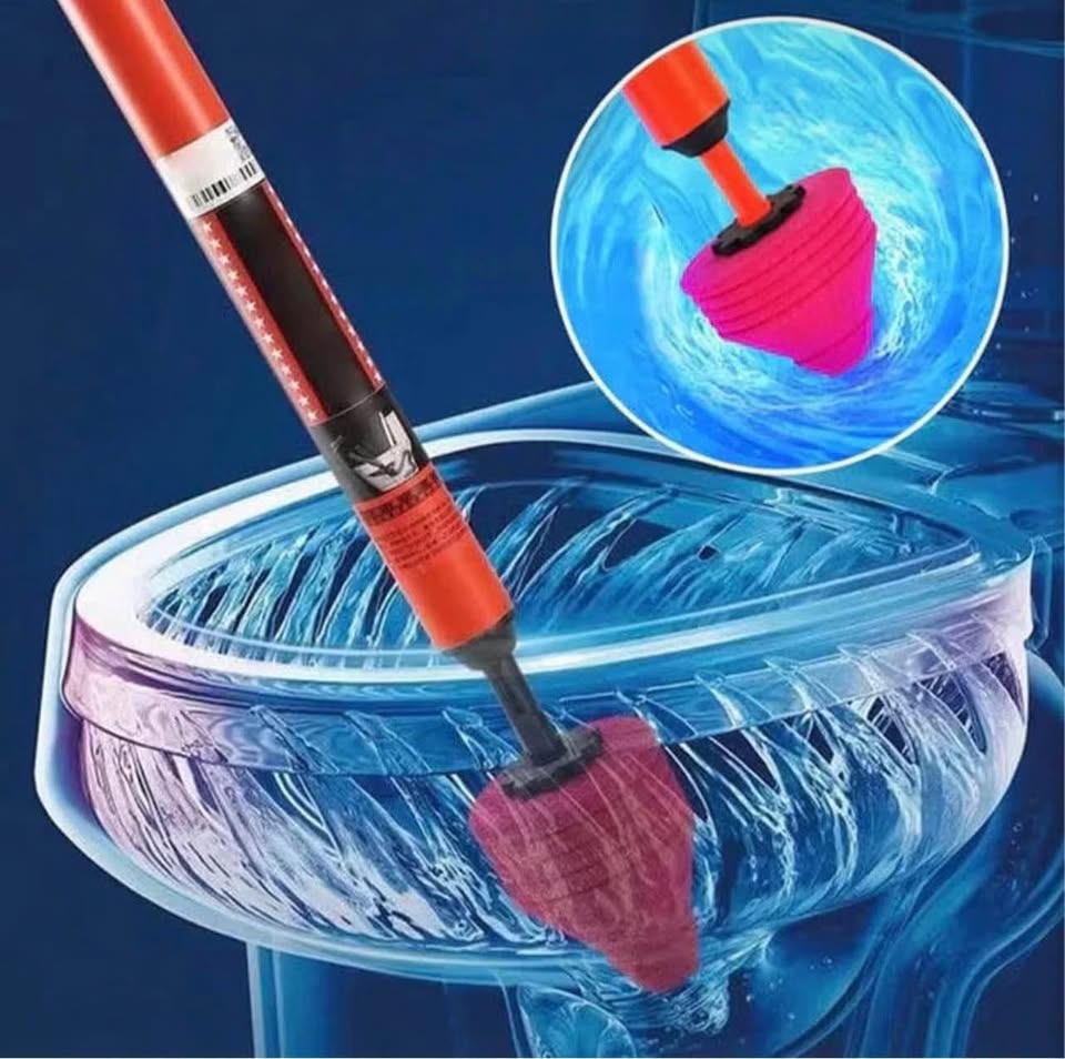 High Pressure Air Power Toilet Plunger