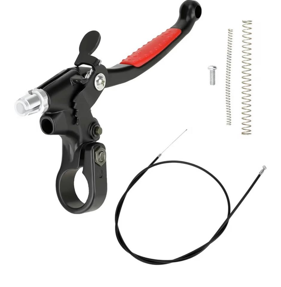 Motorized Bike Clutch Lever Handle Cable Spring Kit for 49cc 50cc 66cc 80cc 100c