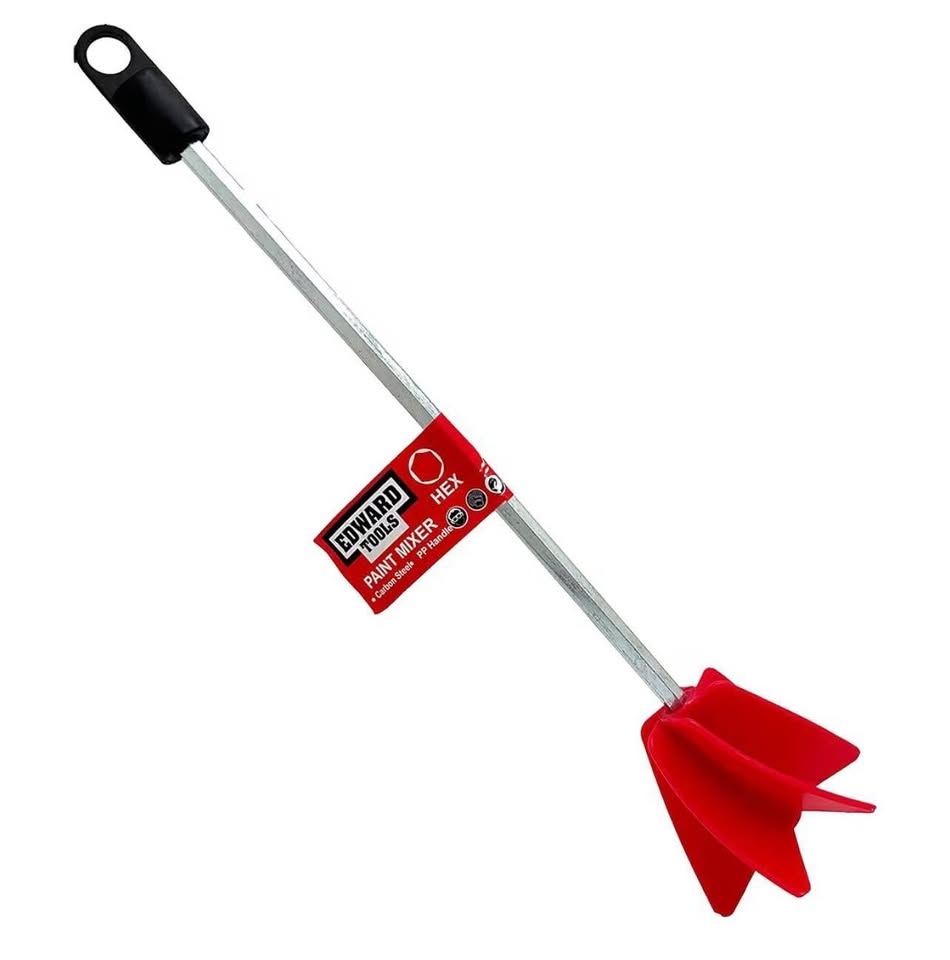 Edward Tools Paint Mixer Drill Attachment - Helix Mixer for 1 Gallon of Paint Ep