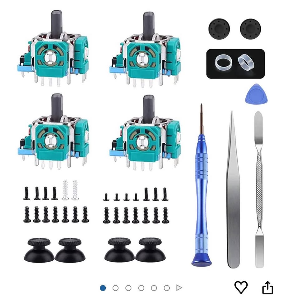 Joysticks Replacement for PS5 Controller, AOLION 3D Joystick Module Parts Compat