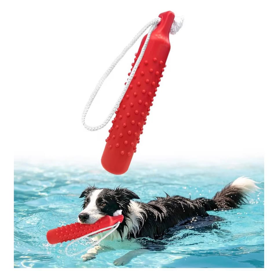 Dog Float Bumper Toy,10.8 Inch Large Training Dummy Retrieving Bumpers Summer Po