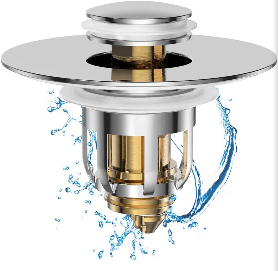 Universal Bathroom Sink Stopper