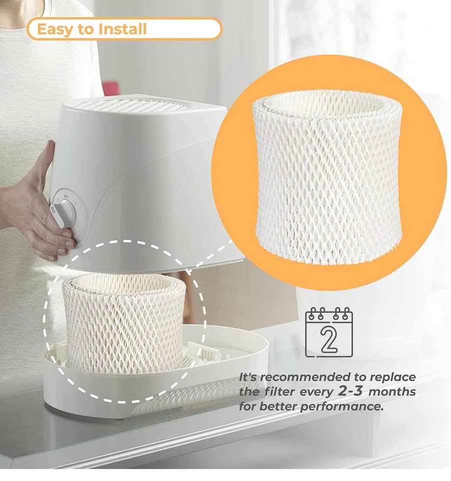 2 Pack HC-888 HC-888N Humidifier Wicking Filters Replacements for Honeywell HC88