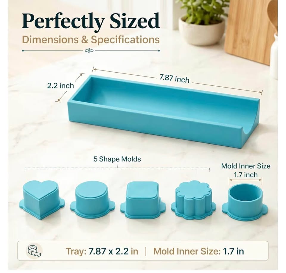 Cake Pop Mold Set with 6.3-Inch Tray
