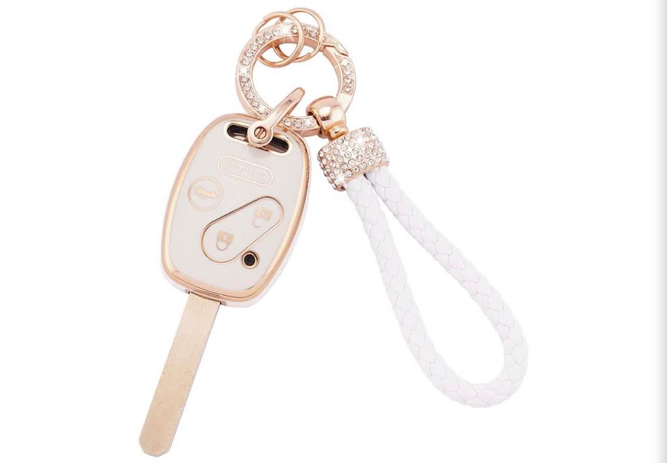 CEKALA Car Key Fob Cover with Keychain