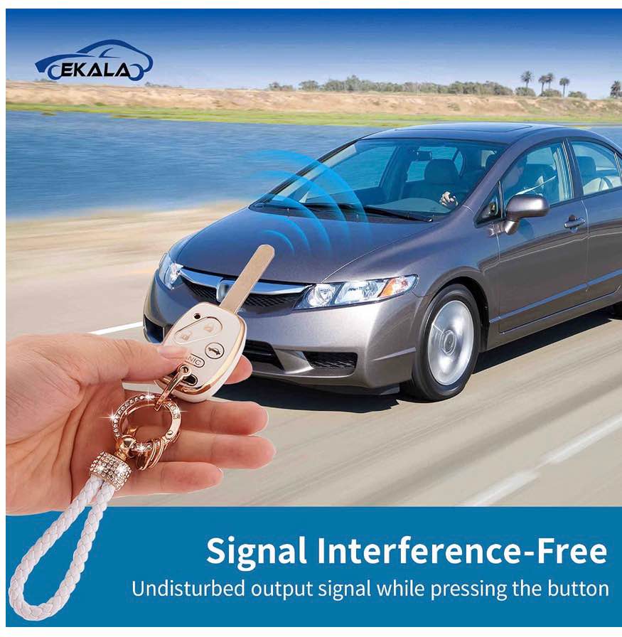 CEKALA Car Key Fob Cover with Keychain