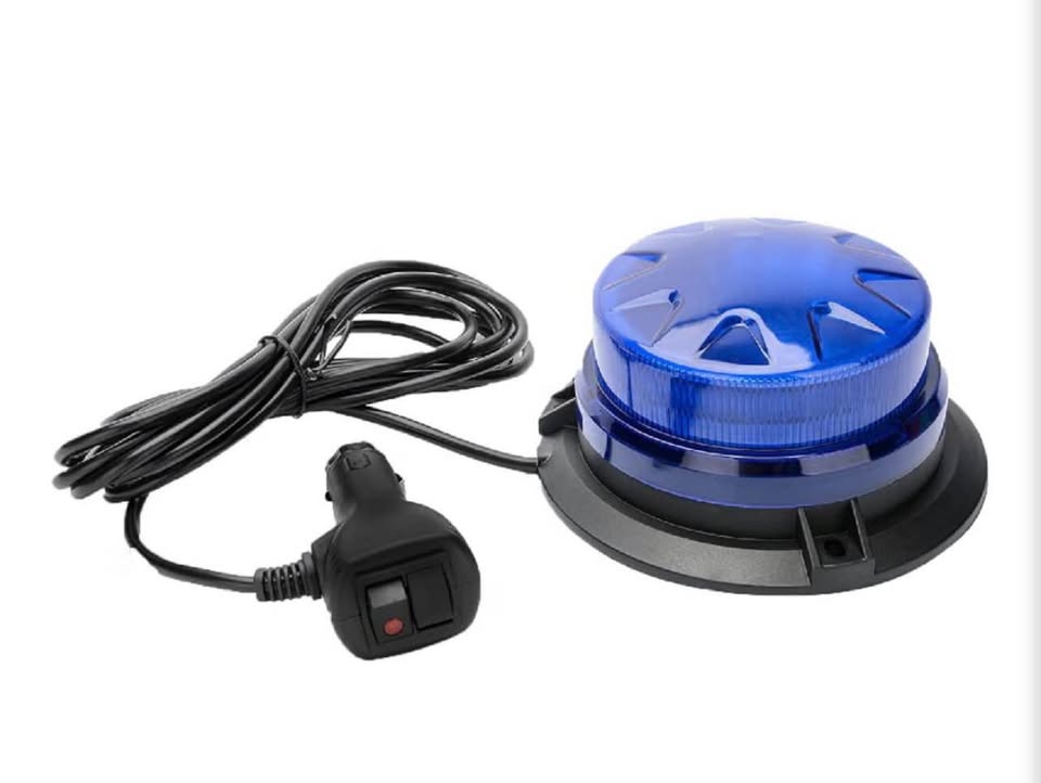 Blue Led Emergency Strobe Beacon Lights for Car Vehicles 12V 24V 24-LEDs
Magneti