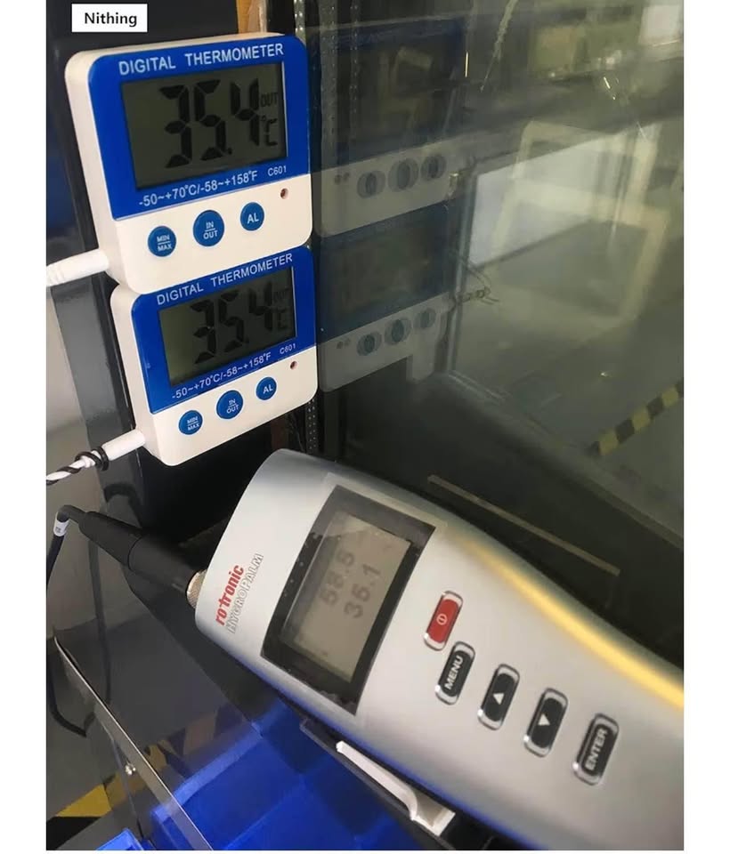 Fridge Freezer Thermometer Max/Min Memory Refrigerator Thermometer High & Low Te