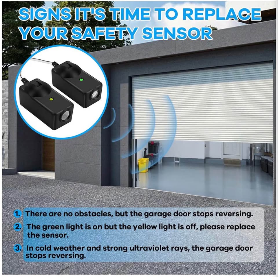 Garage Door Safety Sensors Replacement Kit