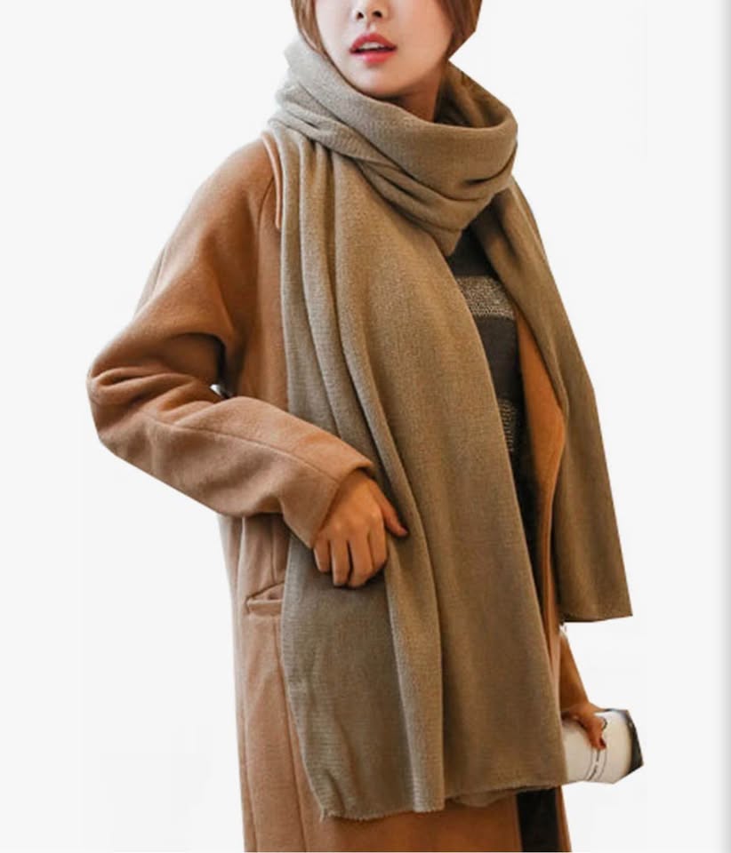 Wander Agio Khaki Scarf，Large