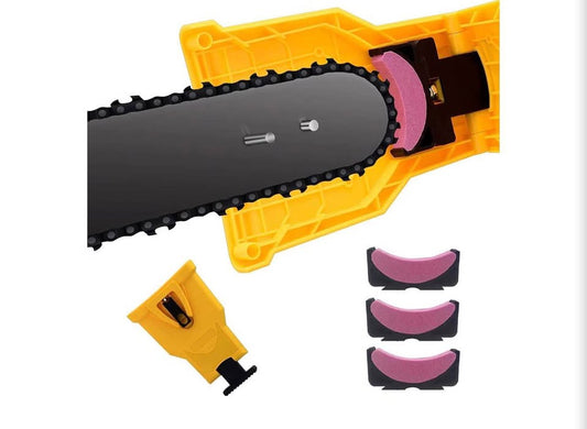 Chainsaw Sharpener Kit with 3 Whetstones