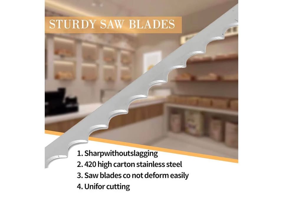 Bread Slicer for Homemade Bread,16" Wooden Bow Knife Serrated Slicer, Premium St