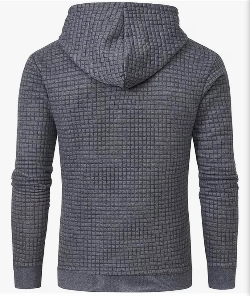 Men's Pullover Hooded Sweatshirt Long Sleeve Drawstring Hoodies with Pocket，Deep