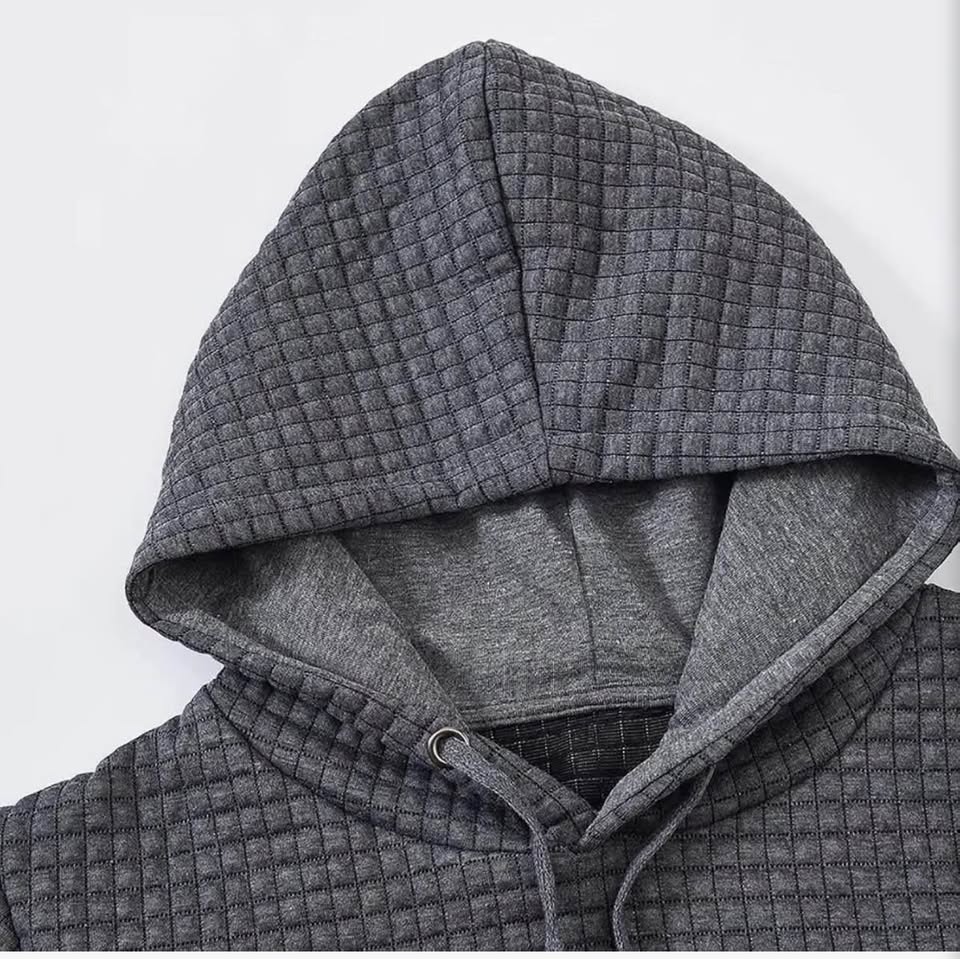 Men's Pullover Hooded Sweatshirt Long Sleeve Drawstring Hoodies with Pocket，Deep