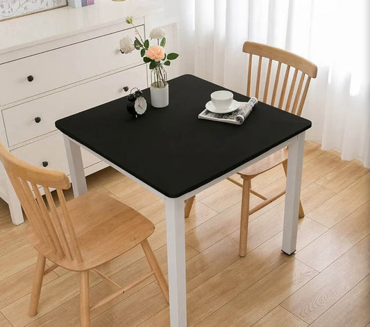 Black Spandex Square Table Cover